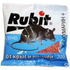Зерно от мышей и крыс "Рубит Зоокумарин+" 200г
