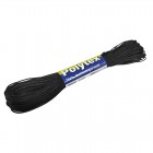 Нить полипропиленовая Polytex PES d 1,2мм (210den/24) моток 30м, черная