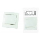 Выключатель 1 кл. 10А бакелит. основание, белый "Таймыр" ТДМ (SQ1814-0501)