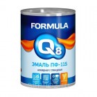 Эмаль ПФ-115  FORMULA Q8 серая 0,9 кг