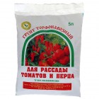 Грунт торфонавозный для томатов и перца 5 л (Параньга)